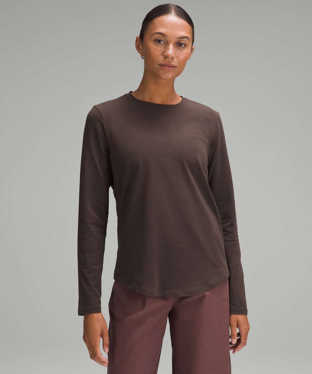 lululemon LOVE CREW - Basic T-shirt - espresso/brown - Zalando.de