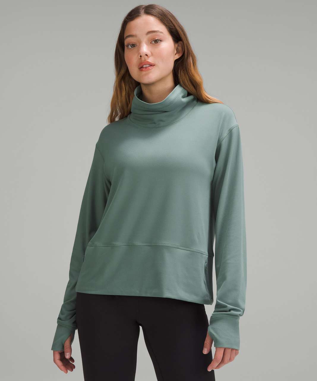 Lululemon Ready to Rulu Pullover - Medium Forest - lulu fanatics