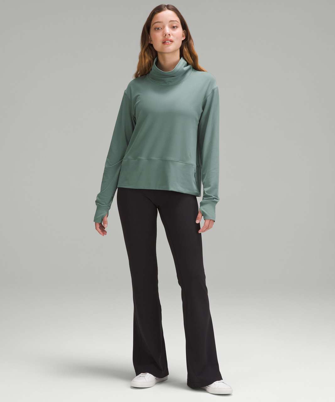 Lululemon Ready to Rulu Pullover - Medium Forest