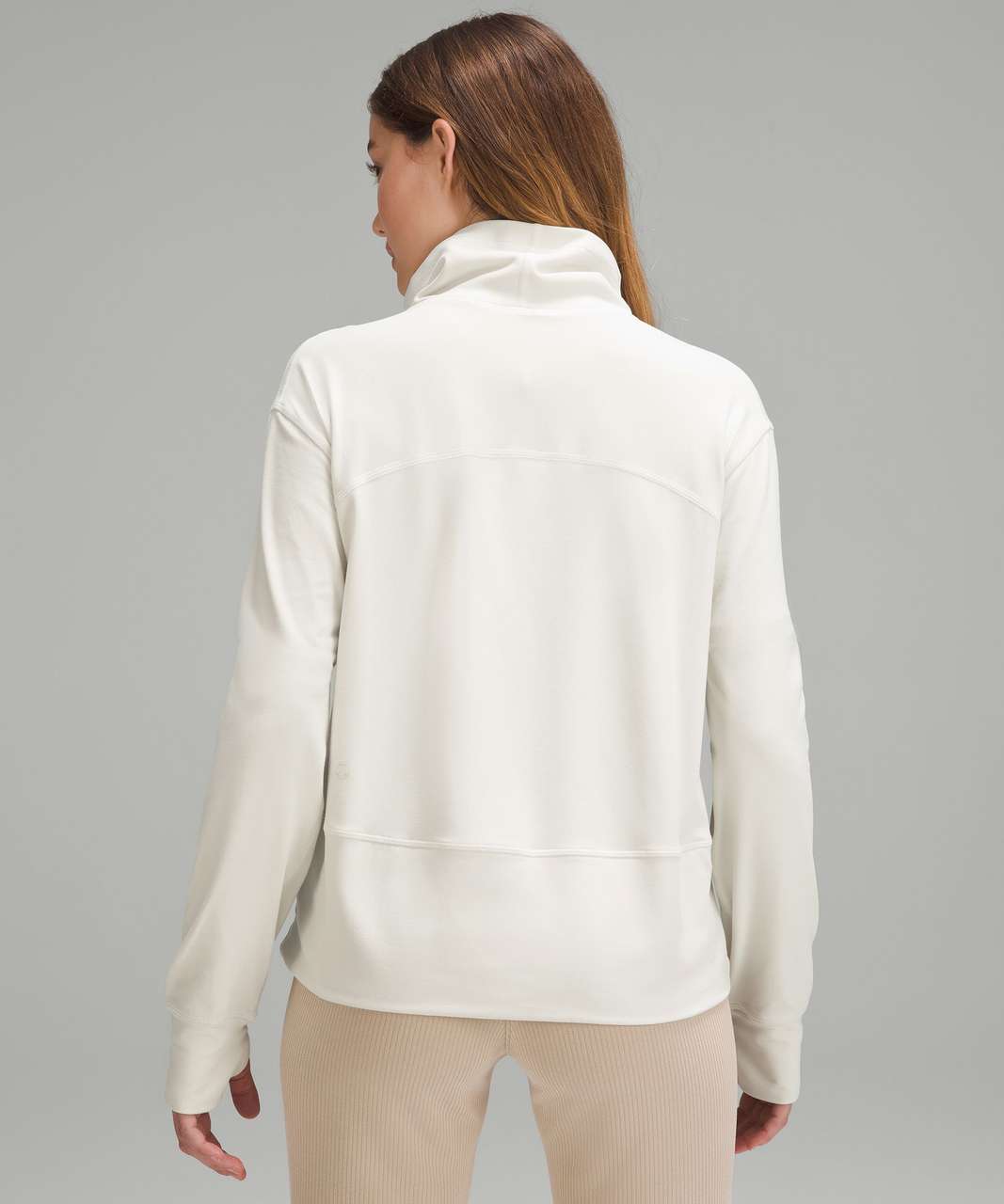 Lululemon Ready to Rulu Pullover - Bone