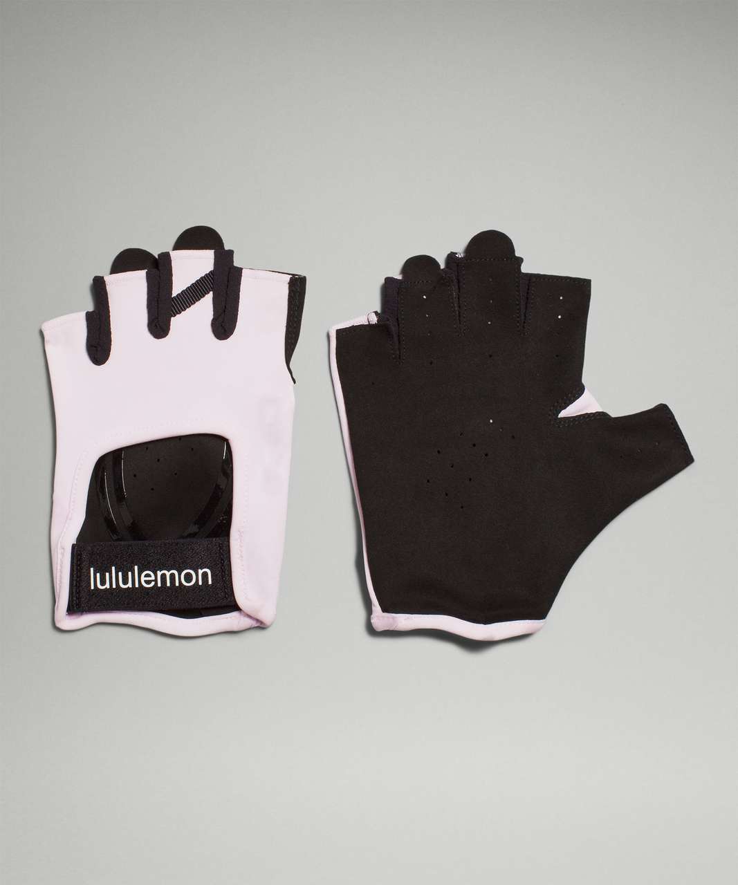 Lululemon Wunder Train Gloves - Meadowsweet Pink / Black