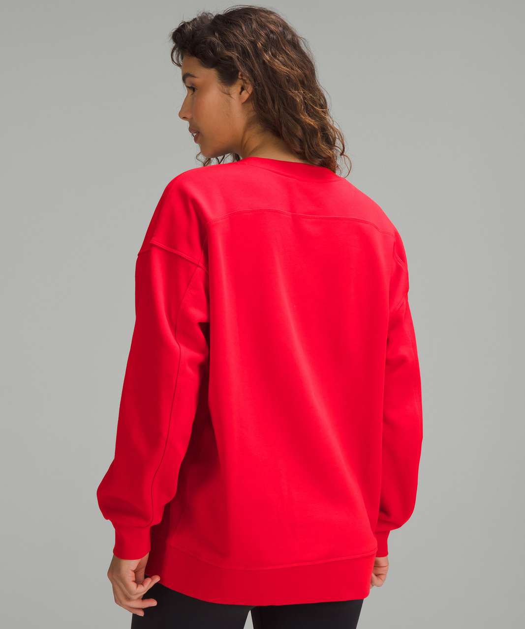 Lululemon Perfectly Oversized Crew - True Red