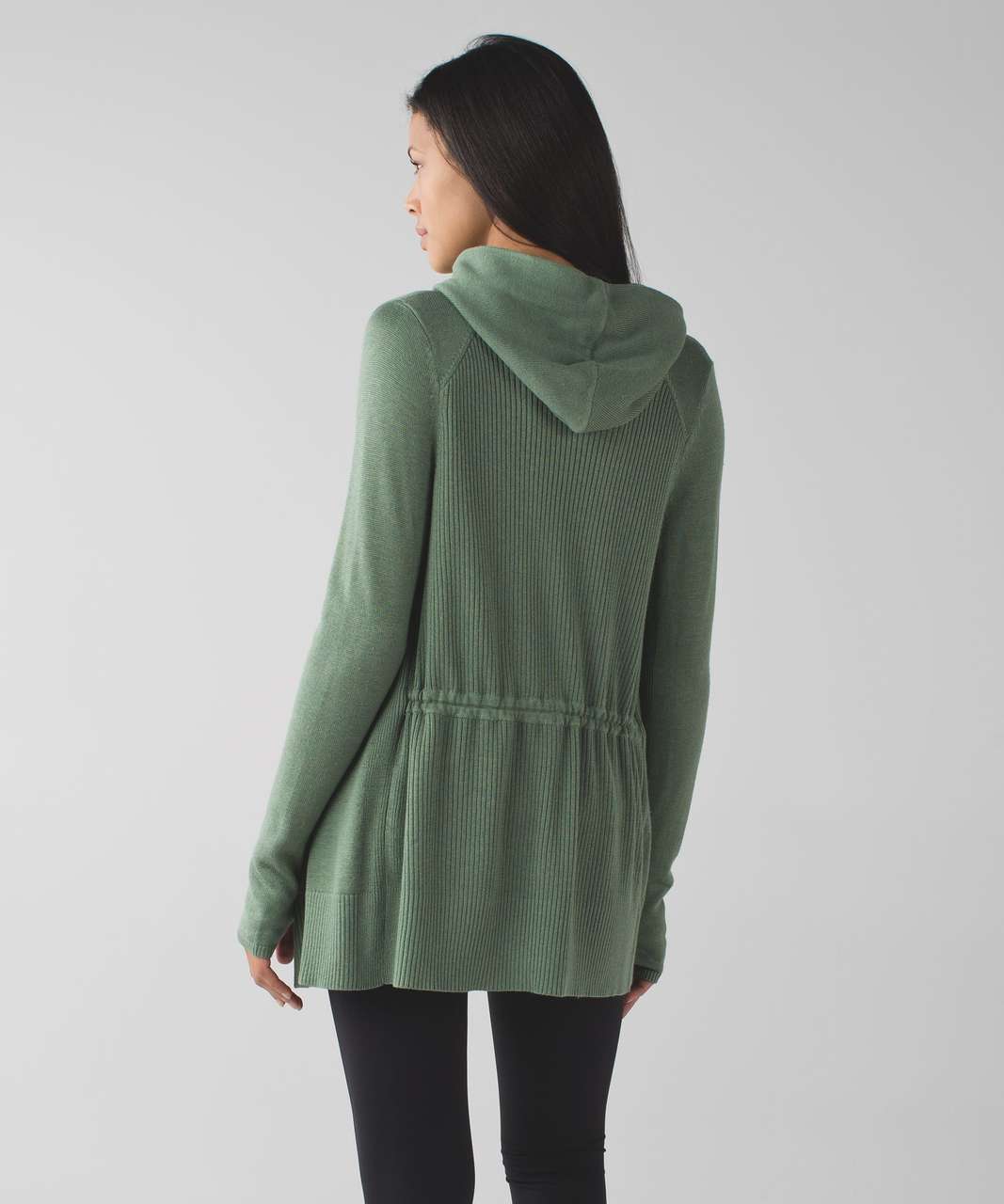 Lululemon Cotton-Blend Crewneck Cardigan - Dark Forest / Mint Moment /  Allspice / Natural Ivory - lulu fanatics