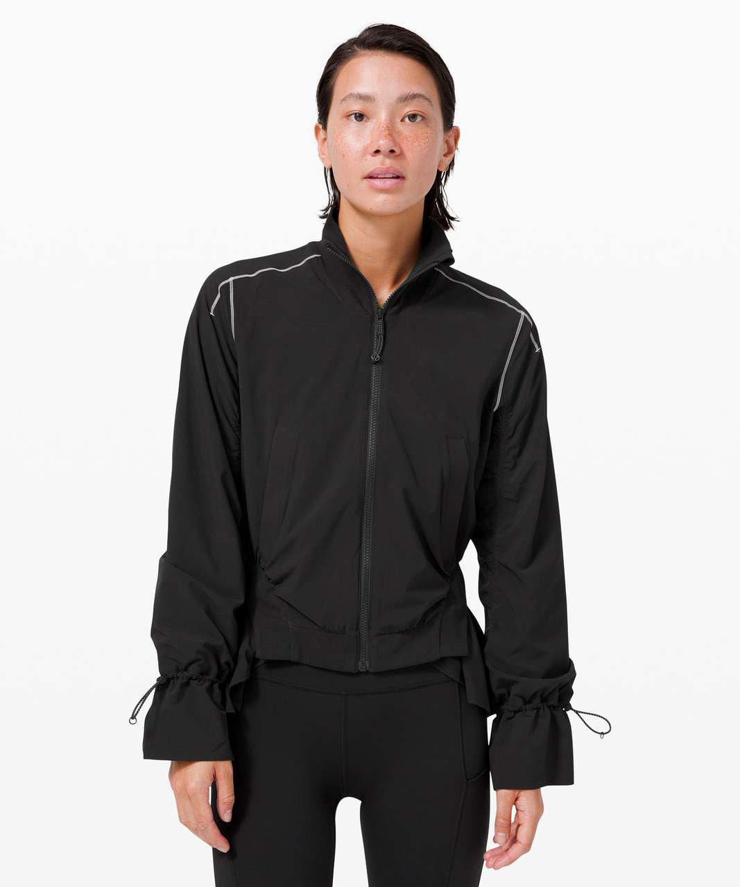 Lululemon Adaptable Fit Full-Zip Jacket - Black - lulu fanatics