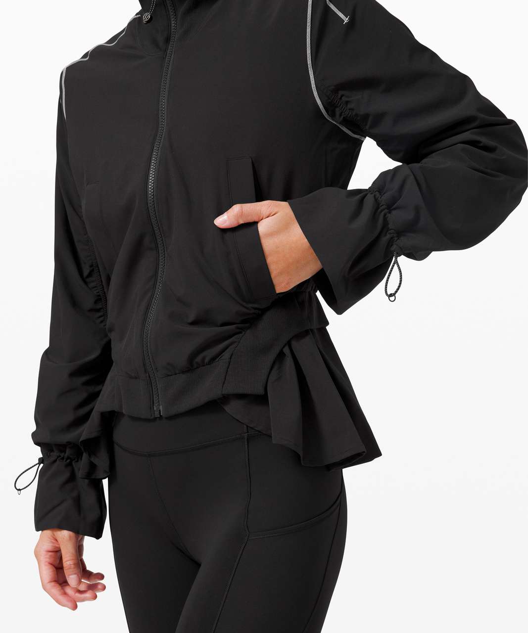 Lululemon Contoured Curves Full-Zip - Black