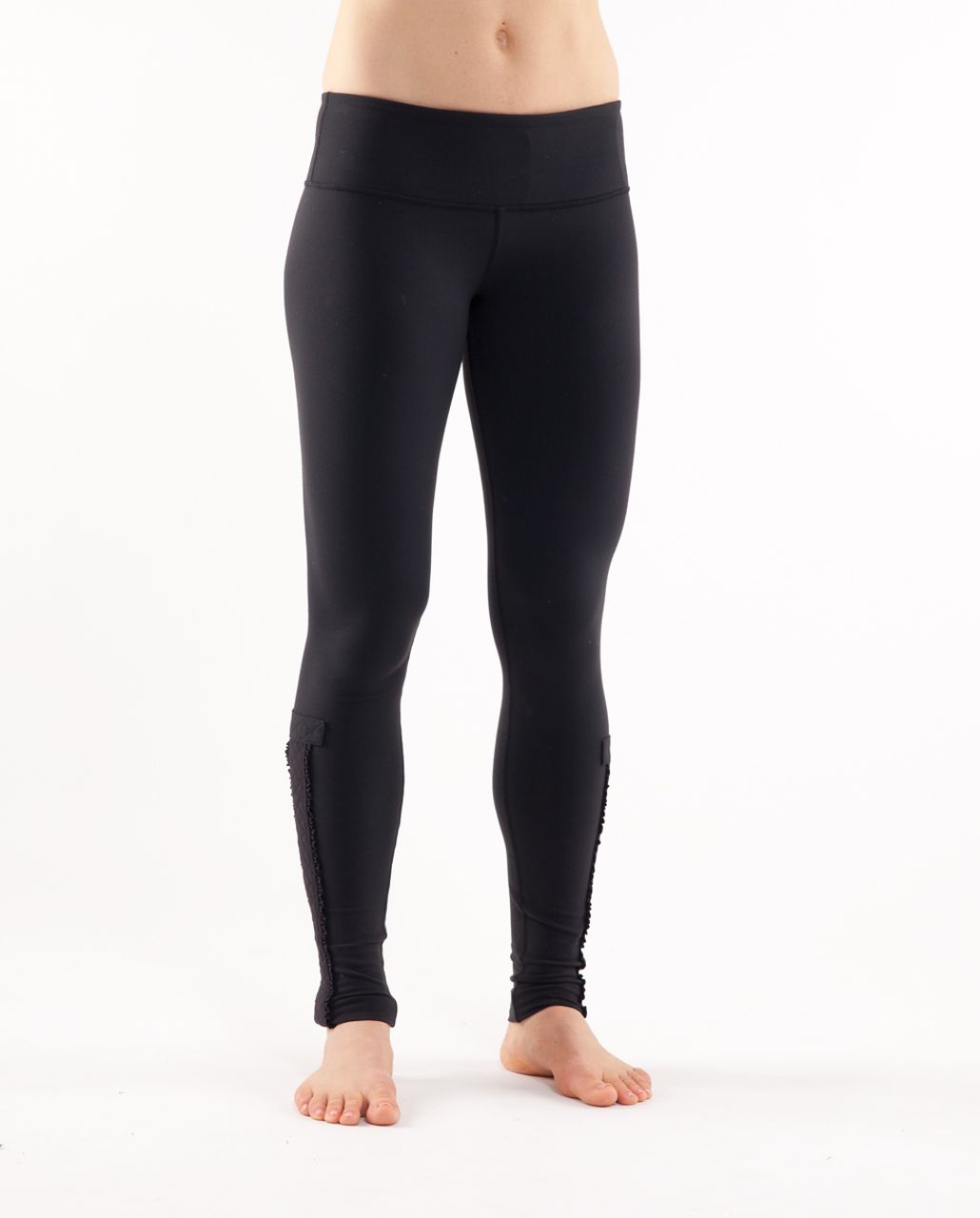 Lululemon Wunder Under Pant *Reversible - Black / Transition Fall 12 Quilt  30 - lulu fanatics