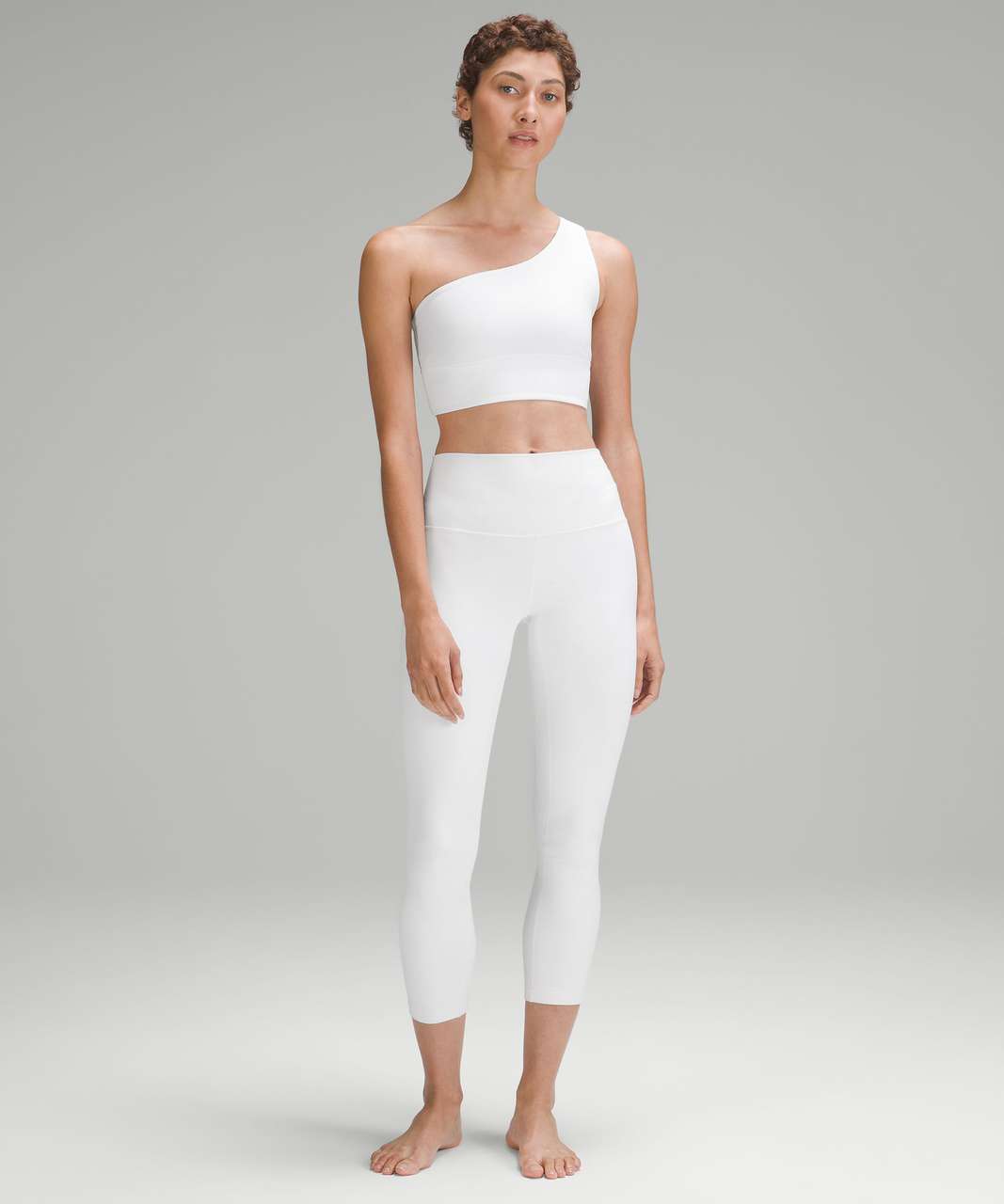 Lululemon Align Asymmetrical Bra *Light Support, A/B Cup - White