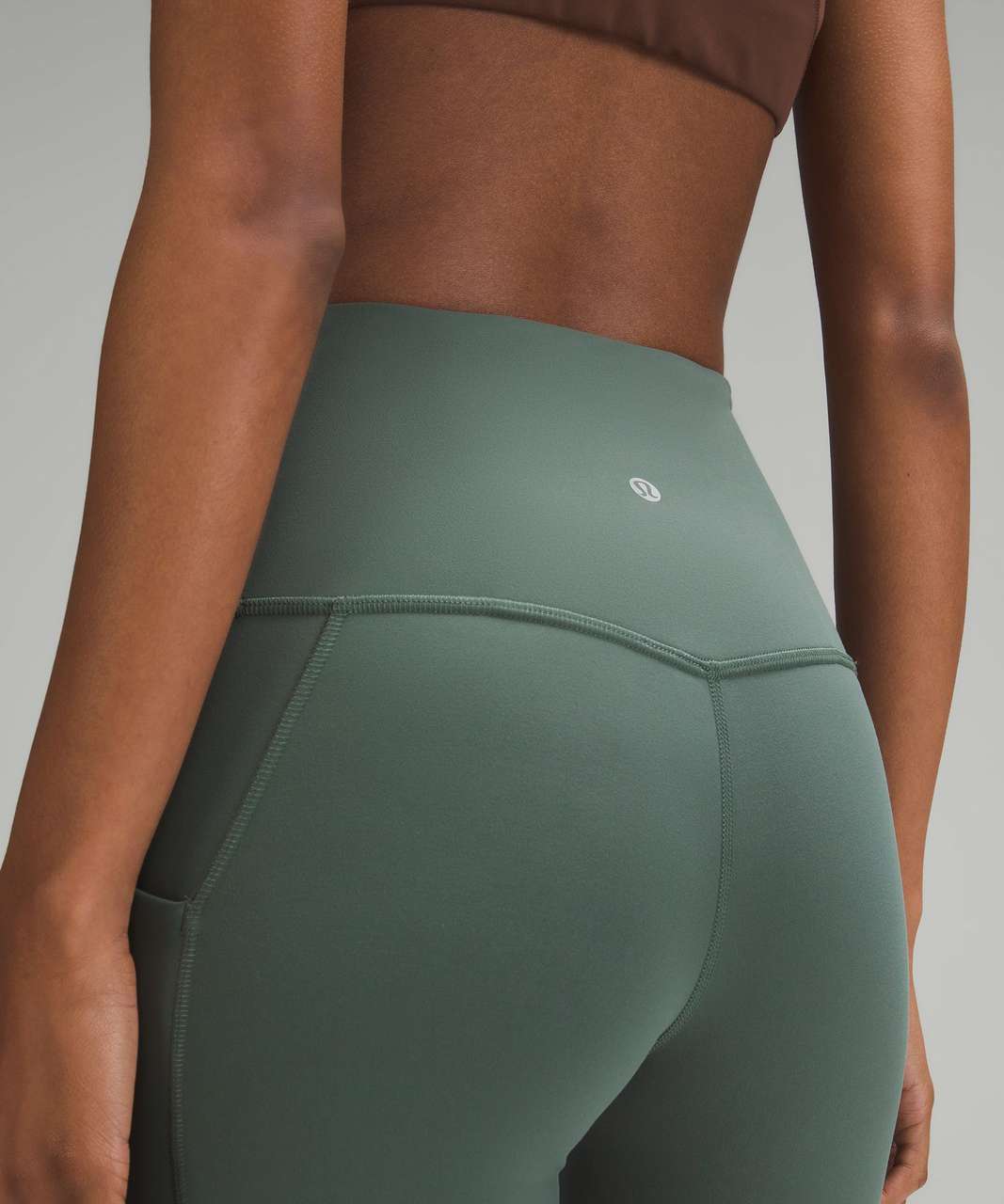 Lululemon Align High-Rise Short with Pockets 6 - Dark Forest