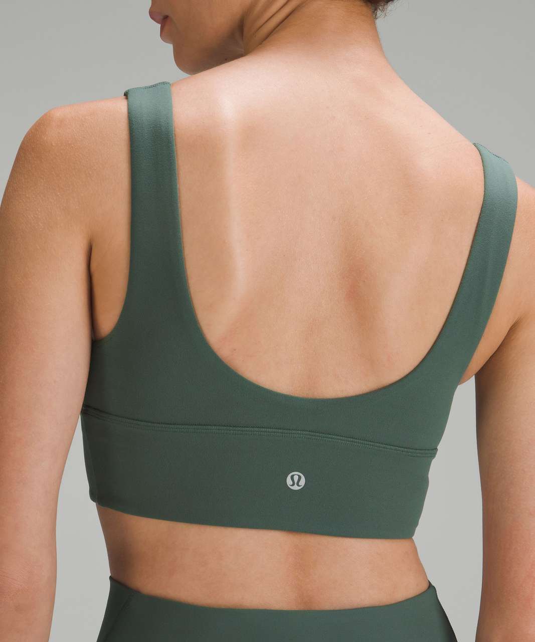 Lululemon Align V-Neck Bra *Light Support, A/B Cup - Dark Forest