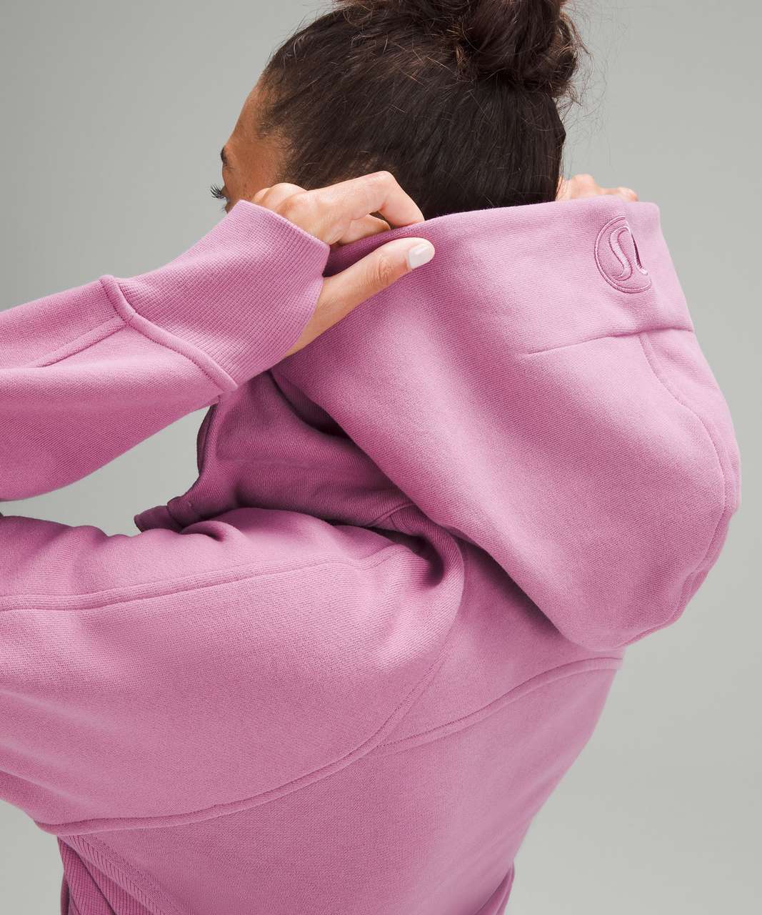 Lululemon Scuba Oversized Full-Zip Hoodie - Velvet Dust