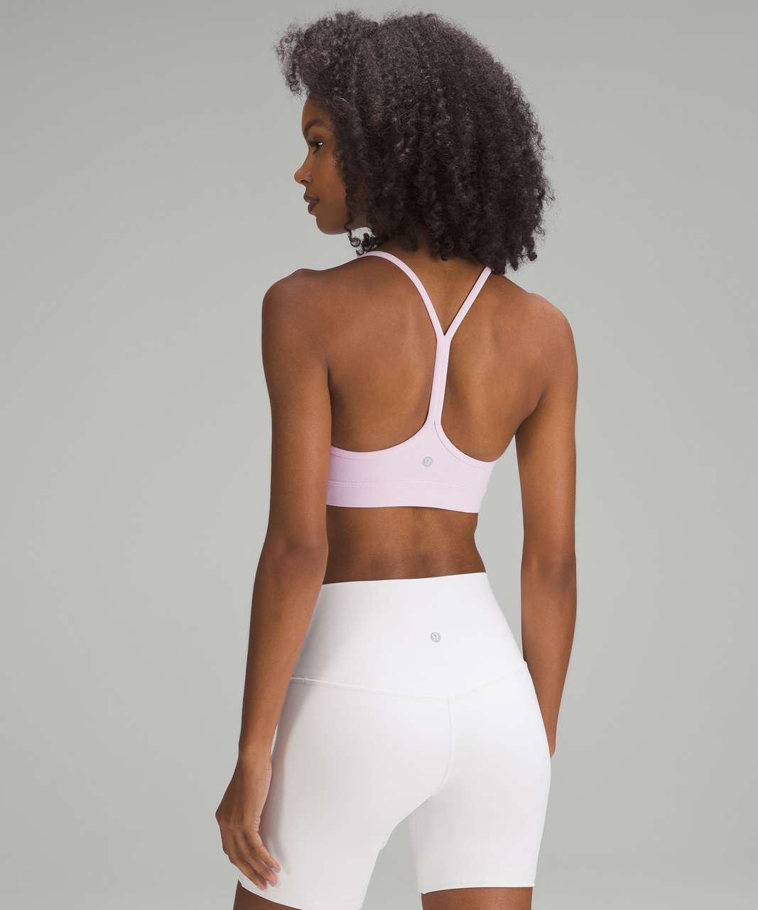 Racerback provides postural support Bras, Light Rose