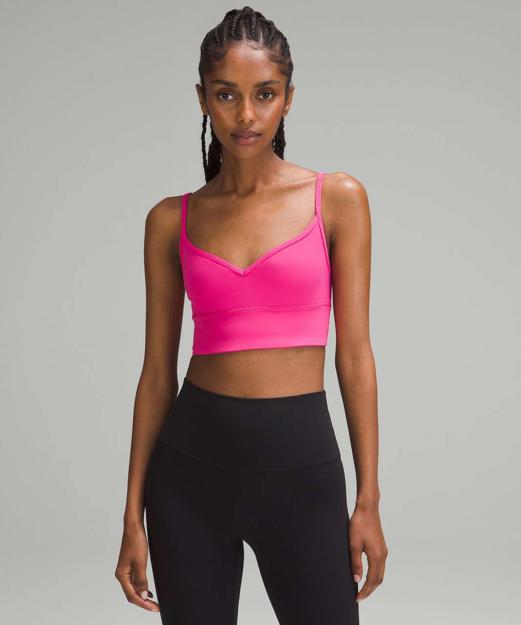 Lululemon Align Sweetheart Bra *Light Support, A/B Cup - Sonic Pink - lulu  fanatics