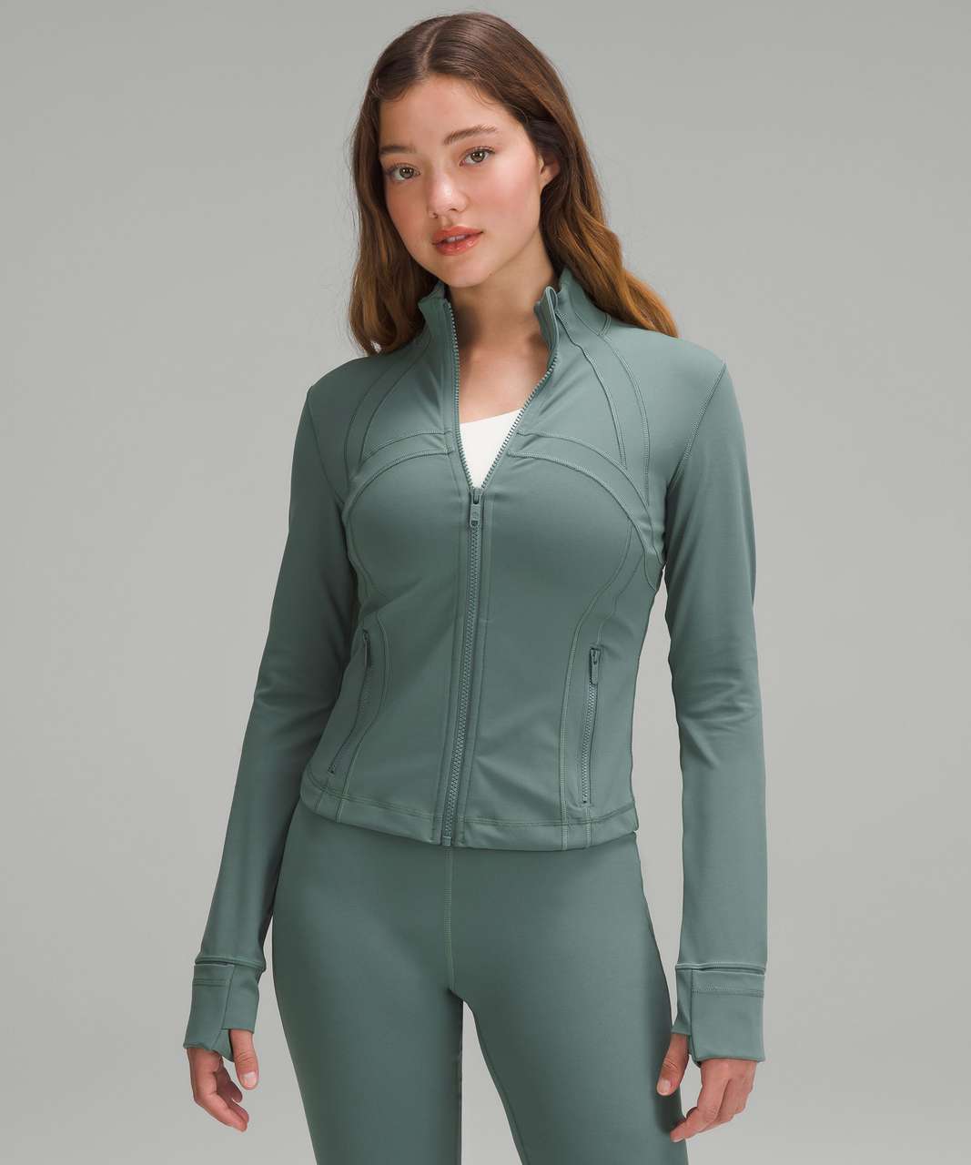 Lululemon Cropped Define Jacket *Nulu - Medium Forest