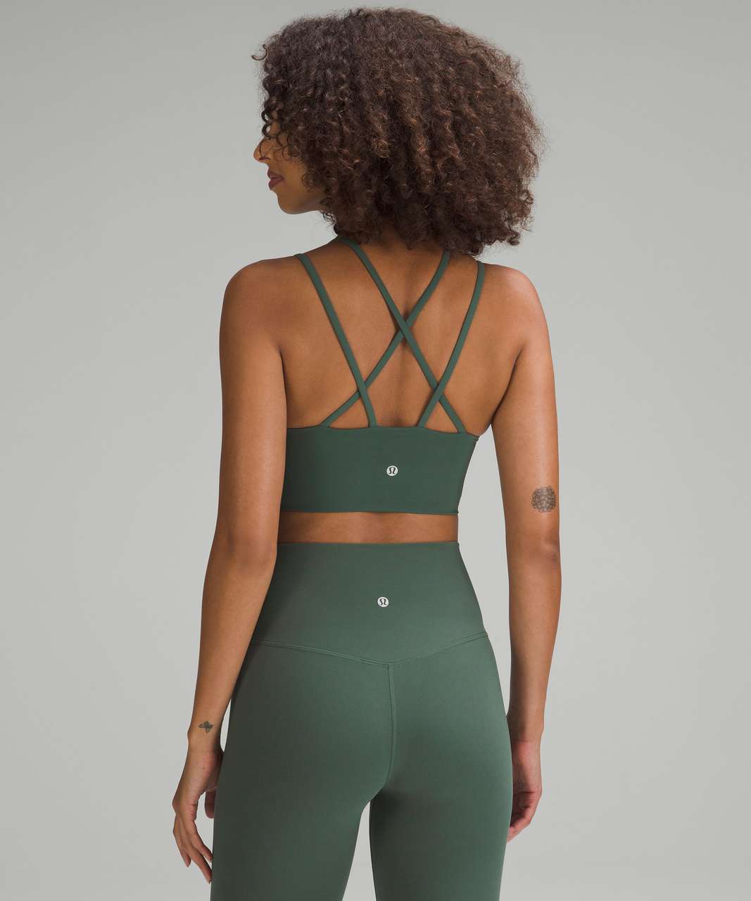 Lululemon Like a Cloud Longline Bra *Light Support, B/C Cup - Dark Forest -  lulu fanatics