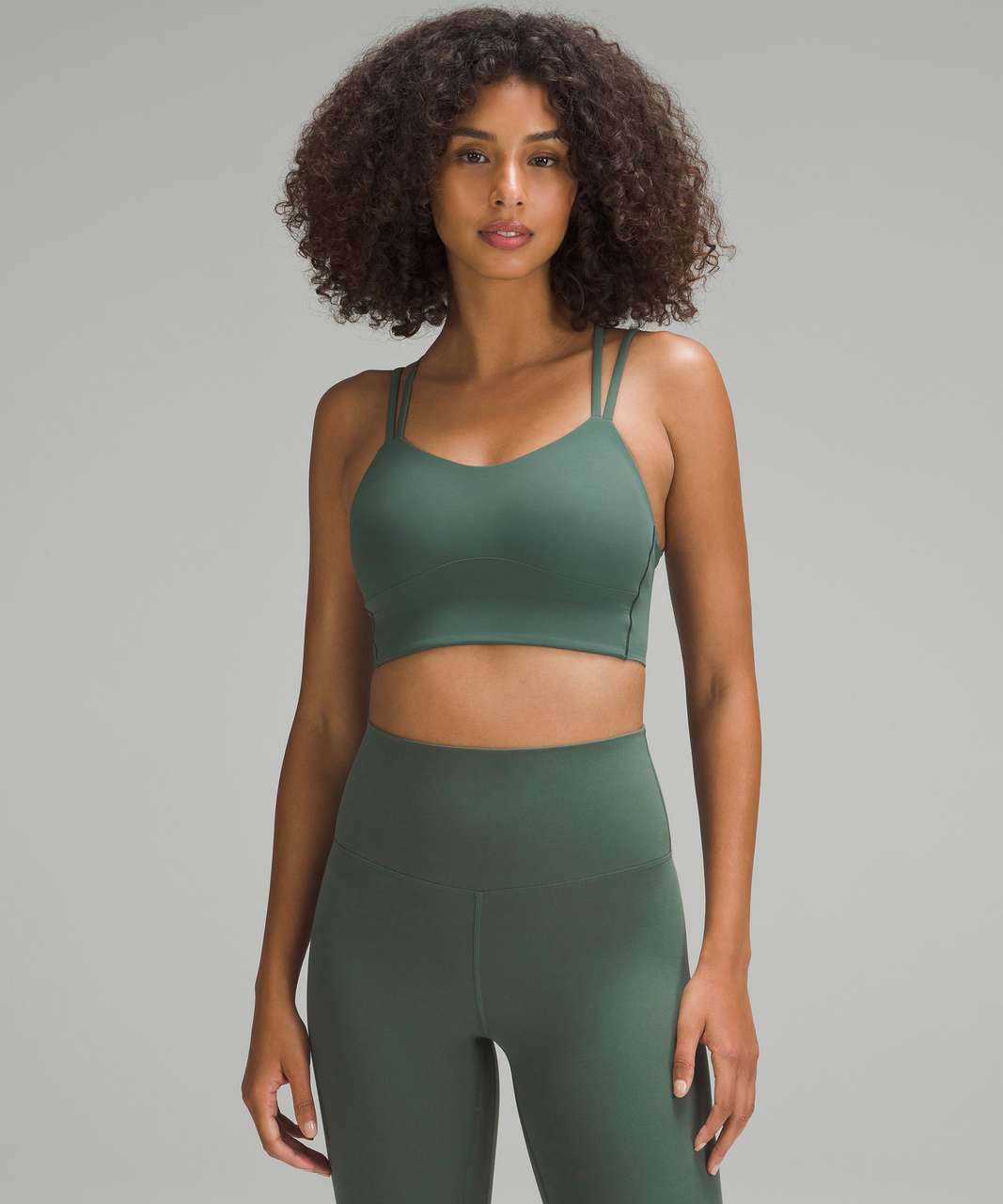 Lululemon Like a Cloud Longline Bra *Light Support, B/C Cup - Dark Forest