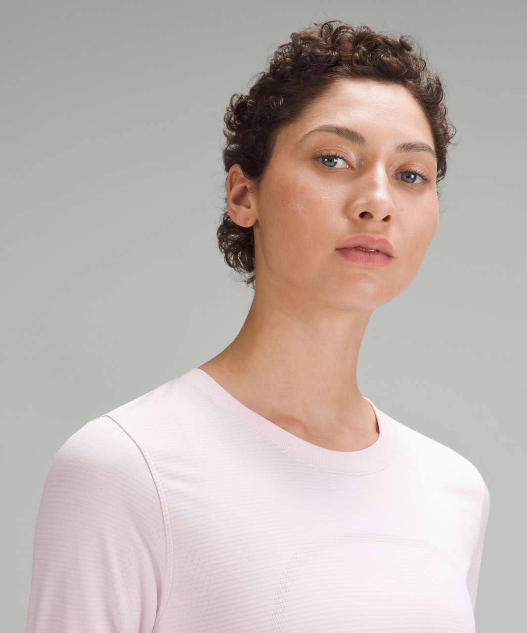 Lululemon Swiftly Relaxed Long-Sleeve Shirt - Meadowsweet Pink / Meadowsweet Pink