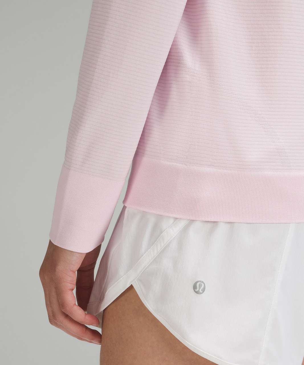 Lululemon Swiftly Relaxed Long-Sleeve Shirt - Meadowsweet Pink / Meadowsweet Pink