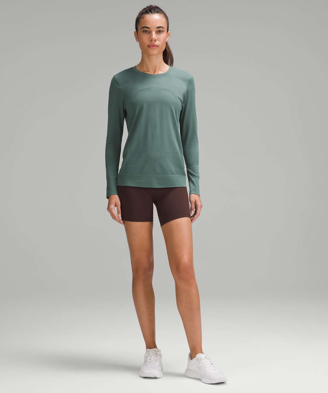 Lululemon Swiftly Relaxed Long-Sleeve Shirt - Medium Forest / Medium Forest