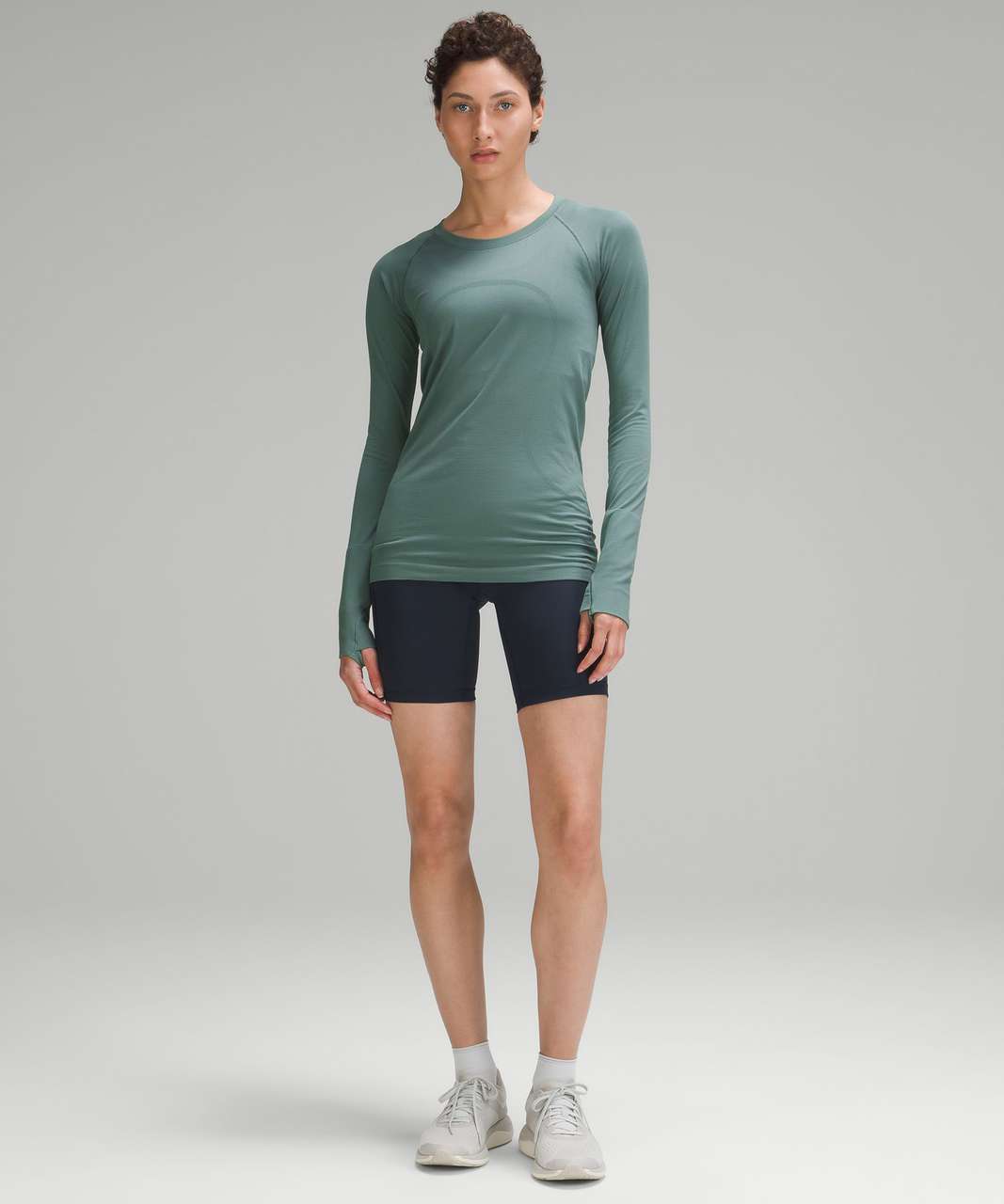 Lululemon Swiftly Tech Long-Sleeve Shirt 2.0 - Medium Forest / Medium Forest