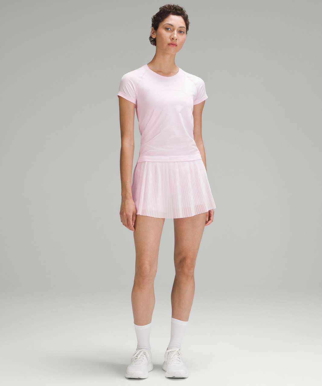 Lululemon Swiftly Tech Short-Sleeve Shirt 2.0 *Race Length - Meadowsweet Pink / Meadowsweet Pink