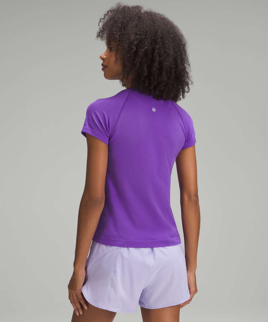 Lululemon Lightweight Stretch Running Short Sleeve Shirt - Magenta Purple -  lulu fanatics