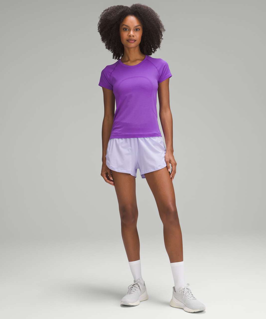 Lululemon Swiftly Tech Short-Sleeve Shirt 2.0 *Race Length - Atomic Purple / Atomic Purple