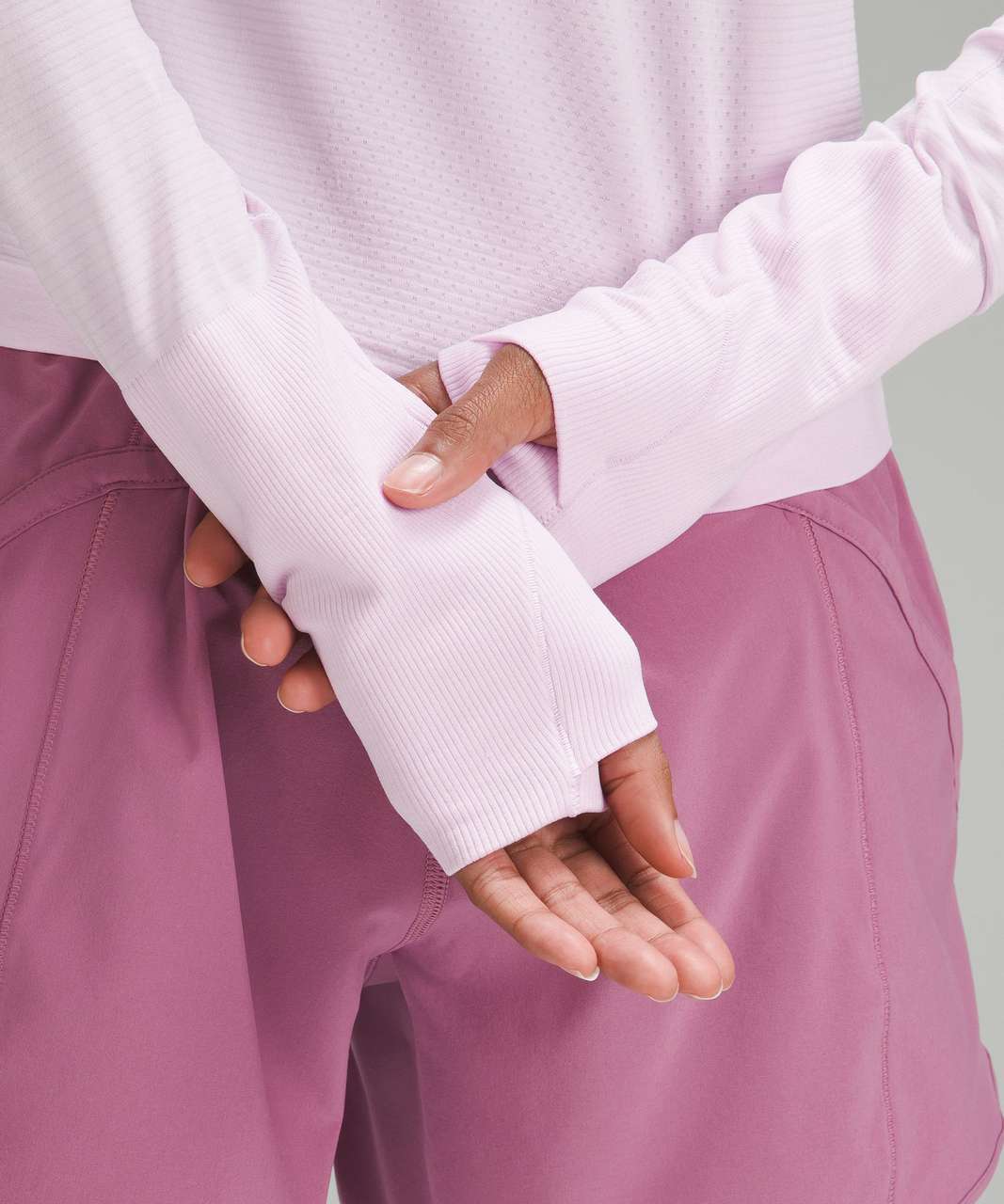 Lululemon Swiftly Tech Long-Sleeve Shirt 2.0 *Race Length - Meadowsweet Pink / Meadowsweet Pink