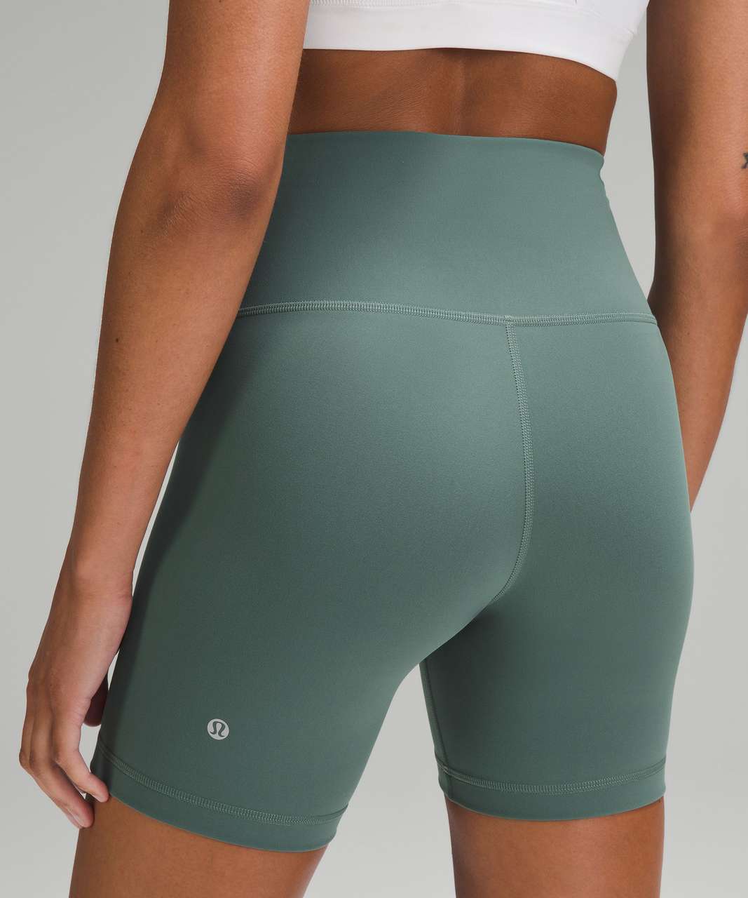 Lululemon Wunder Train High-Rise Short 6" - Medium Forest