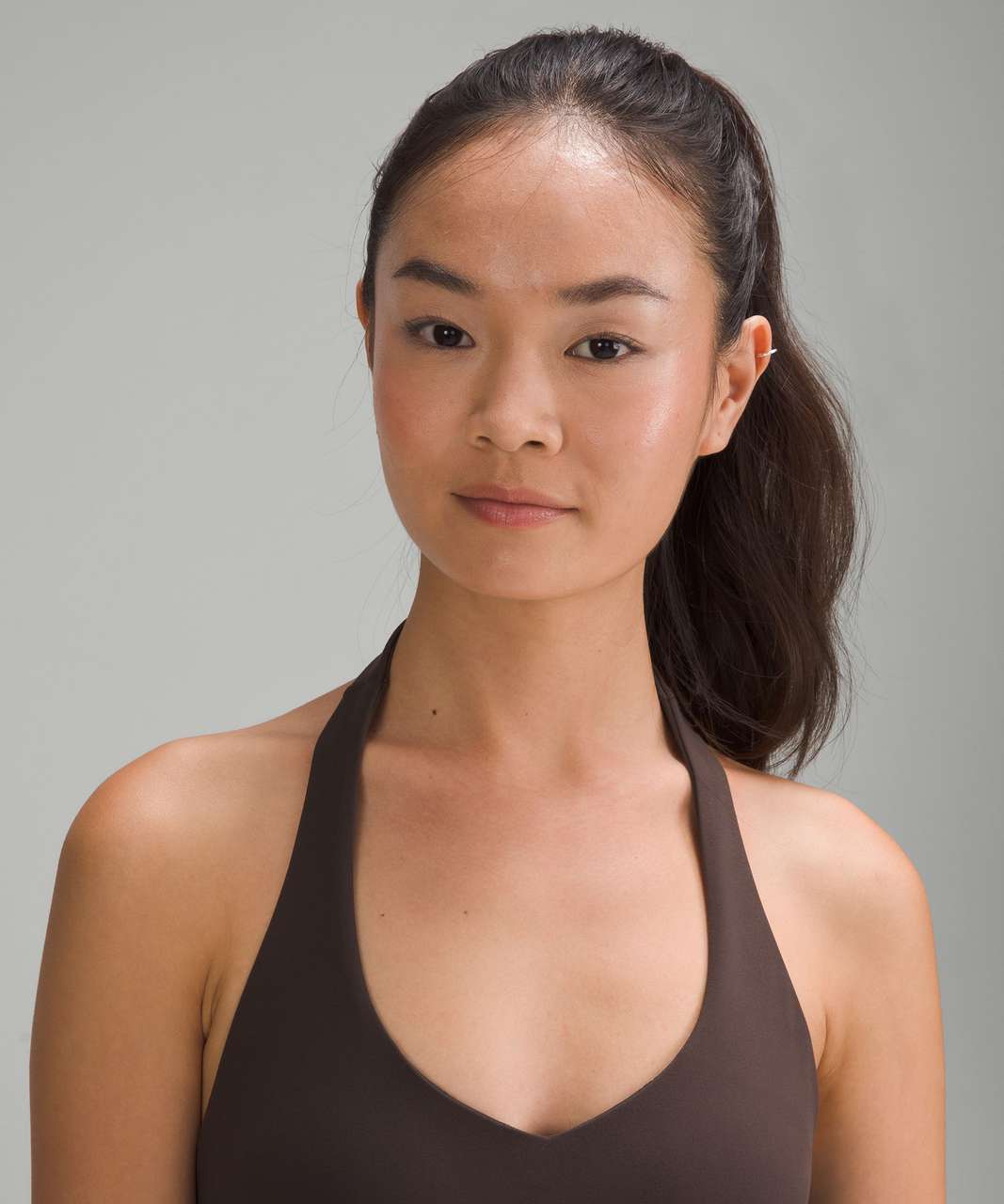 Lululemon Align Keyhole Halter Tank Top - Bone - lulu fanatics