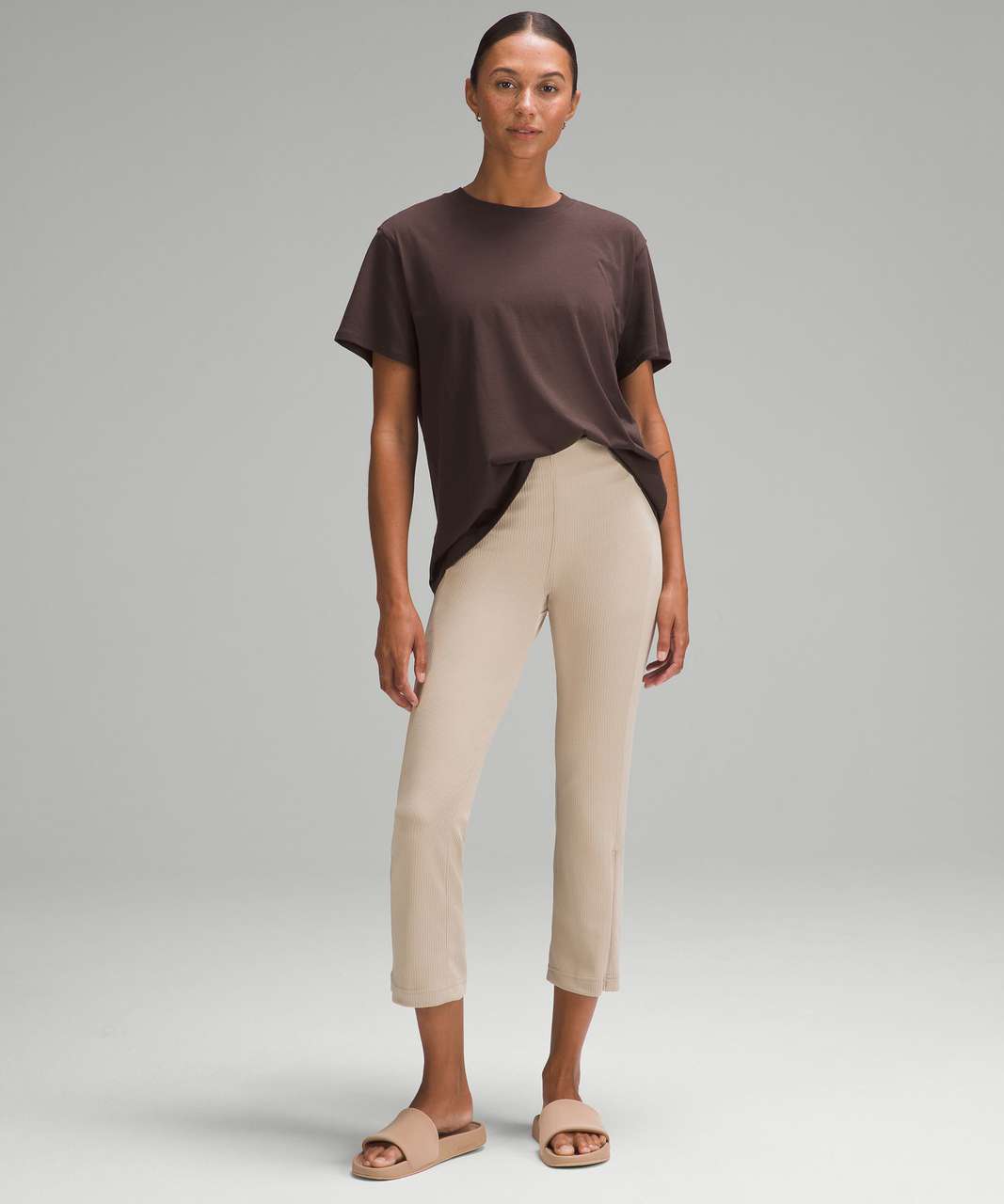 Lululemon All Yours Cotton T-Shirt - Espresso - lulu fanatics