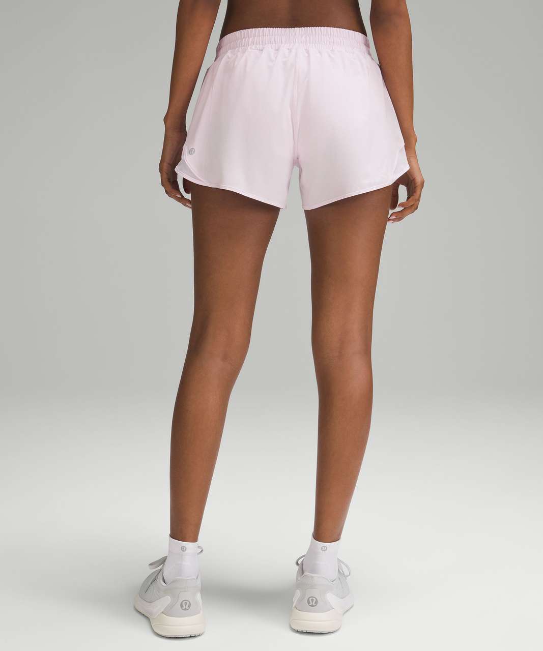 Lululemon Hotty Hot Low-Rise Lined Short 4" - Meadowsweet Pink