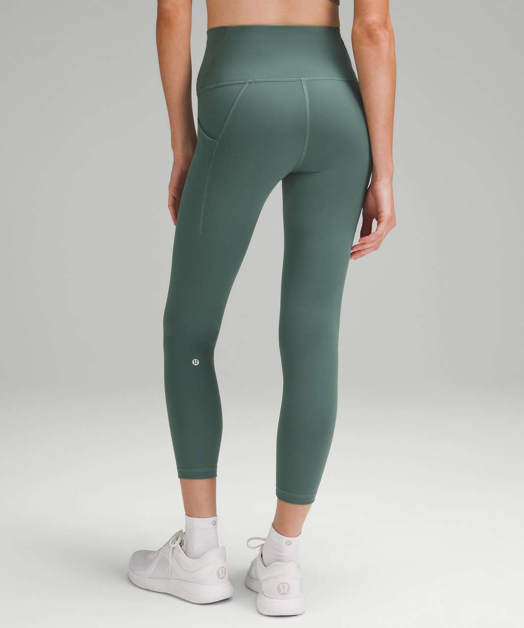 Lululemon Wunder Train High-Rise Tight with Pockets 25 - Medium Forest -  lulu fanatics