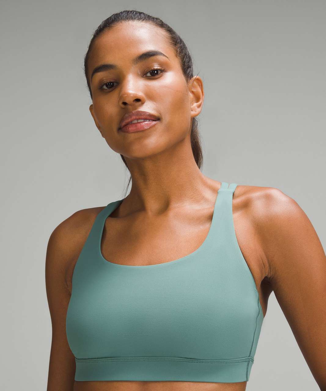 Lululemon Energy Bra *Medium Support, B–D Cups - Medium Forest - lulu  fanatics