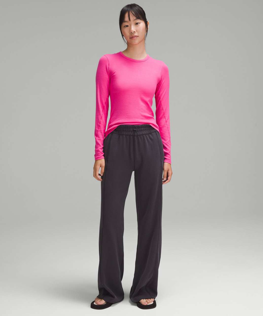 Lululemon Hold Tight Long-Sleeve Shirt - Sonic Pink