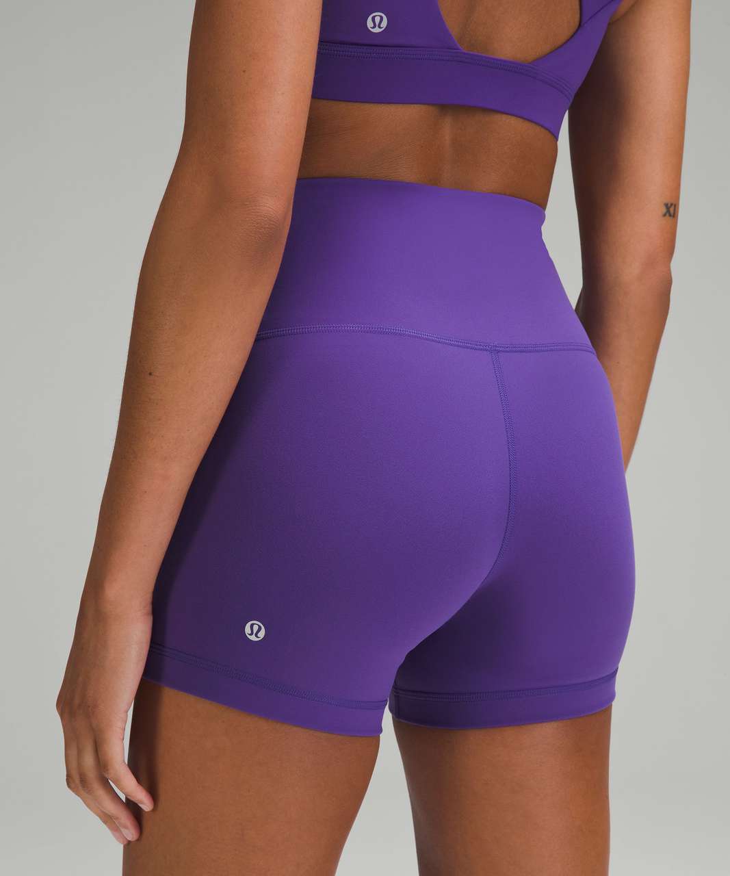 Lululemon Wunder Train High-Rise Short 6 - Vintage Plum - lulu fanatics