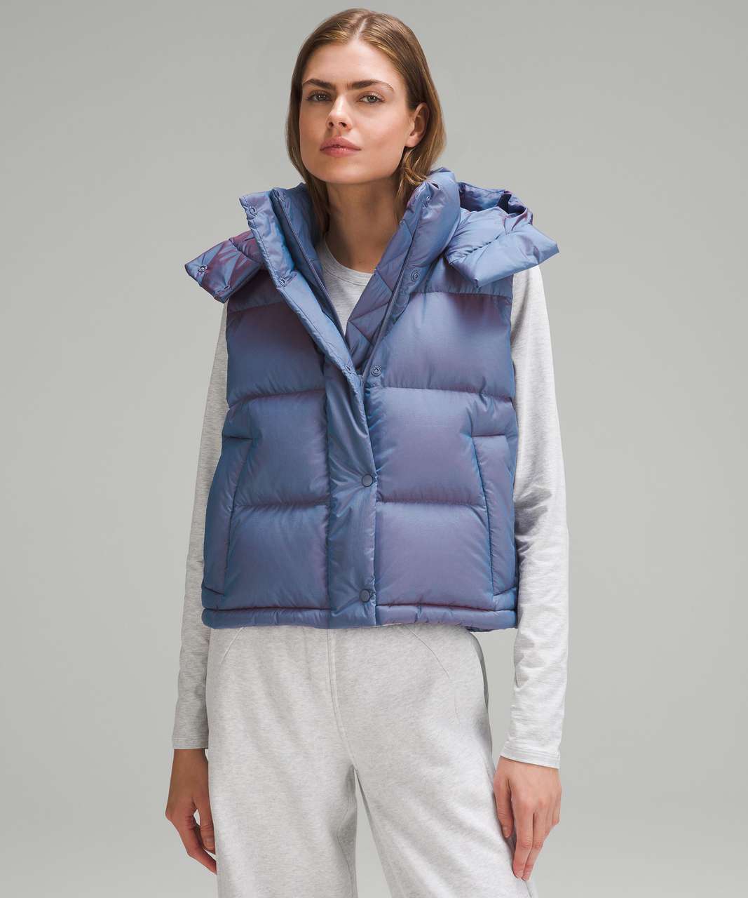 Lululemon Wunder Puff Waist Jacket - Tidewater Teal - lulu fanatics