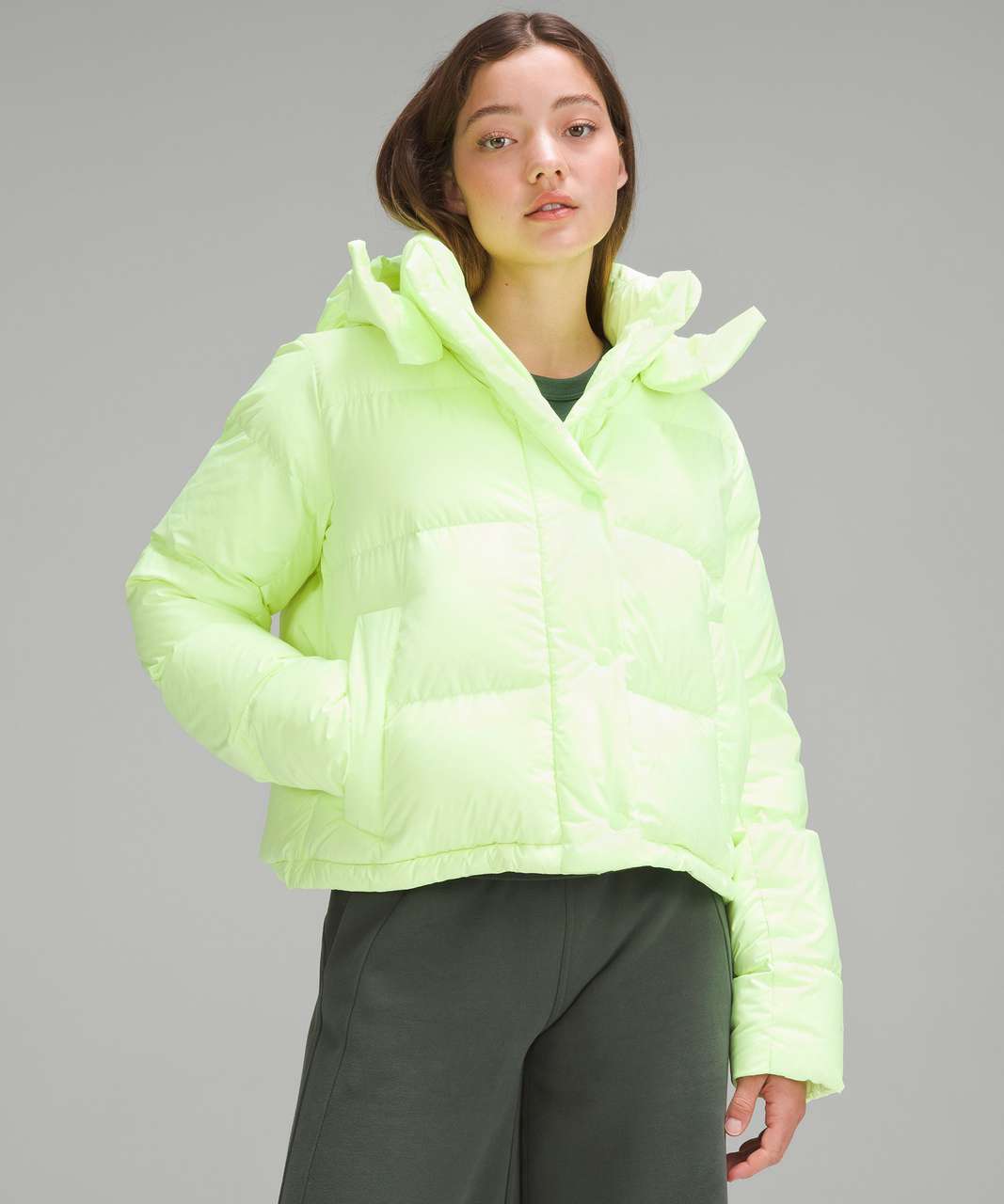 Wunder Puff hooded quilted recycled-SoftMatte™ down jacket