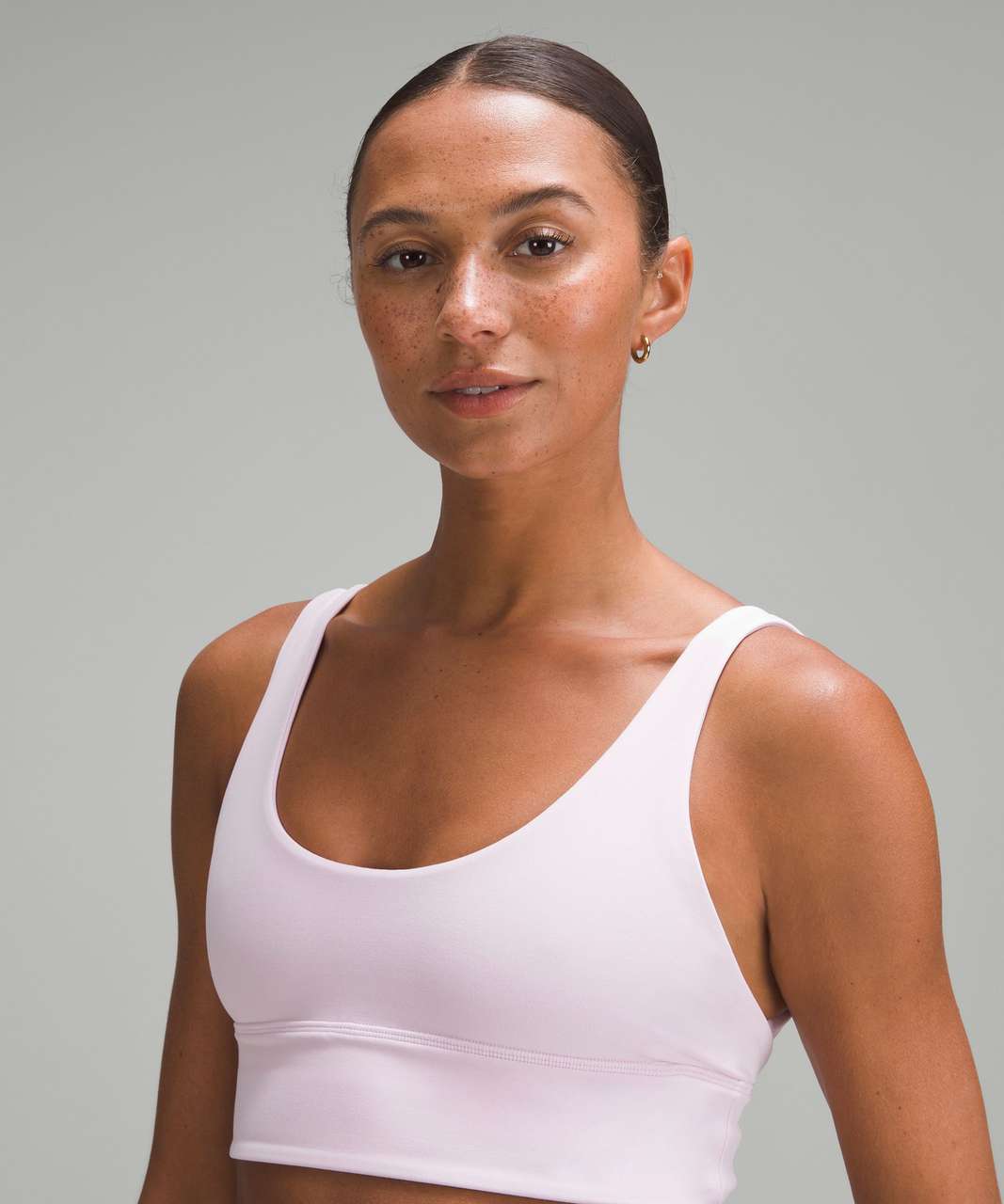 Lululemon Align Asymmetrical Bra *Light Support, A/B Cup - Sonic Pink -  lulu fanatics