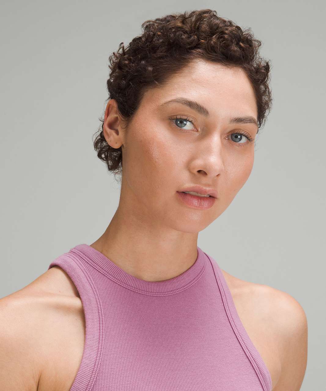 Lululemon Hold Tight Cropped Tank Top - Velvet Dust