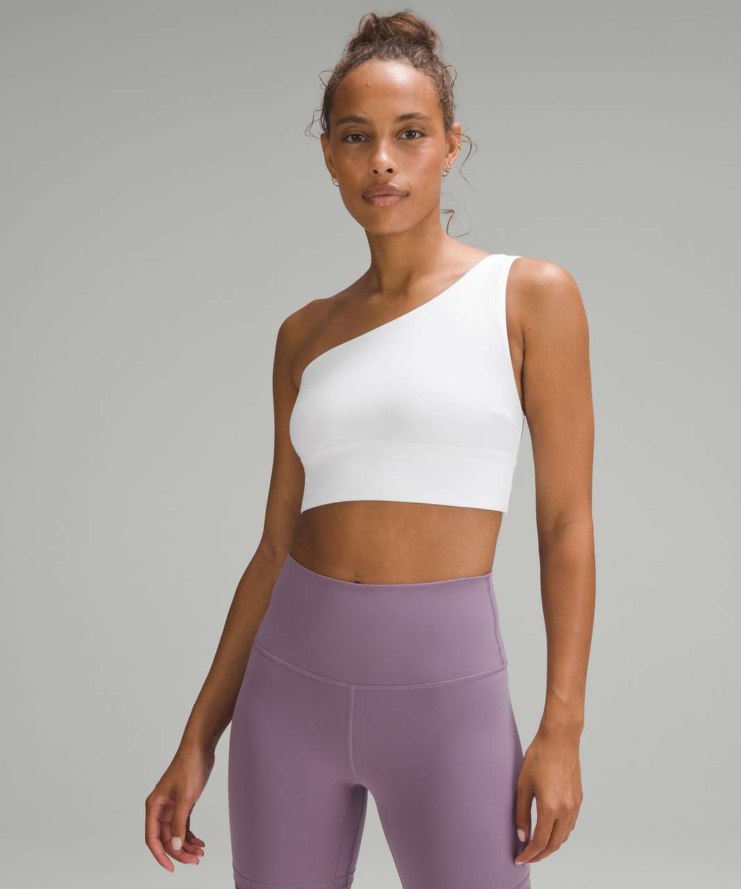 Lululemon Align Asymmetrical Bra *Light Support, C/D Cup - White