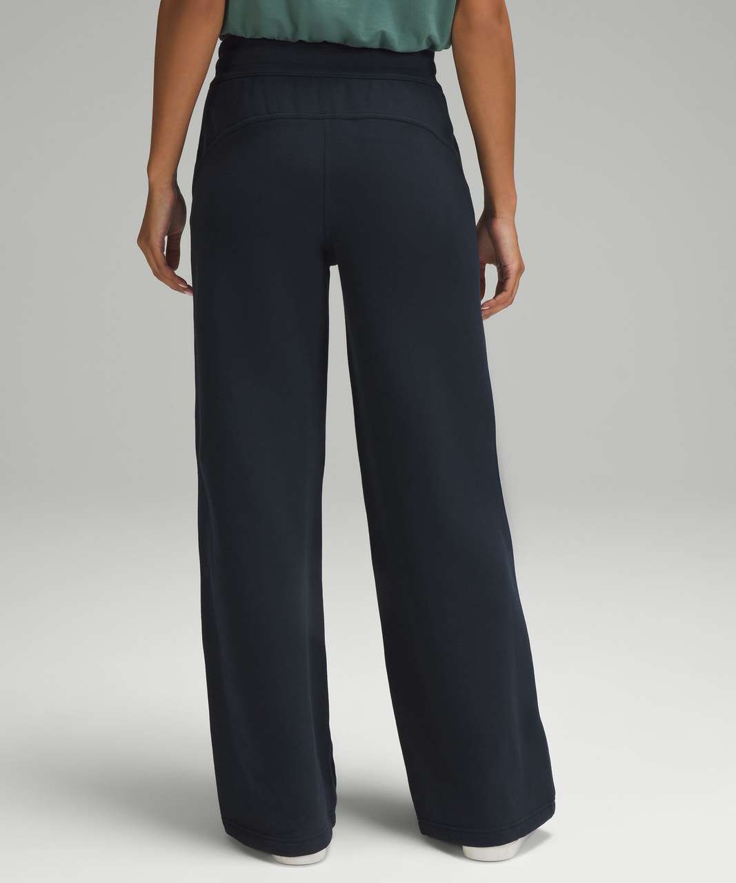 Scuba Mid-Rise Wide-Leg Pant *Full Length