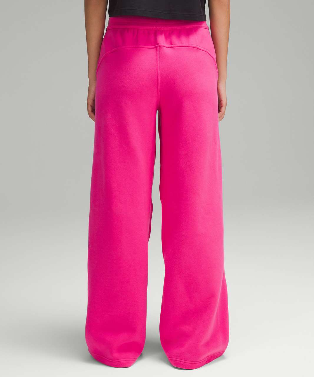 Scuba Mid-Rise Wide-Leg Pant *Full Length, Women's Sweatpants