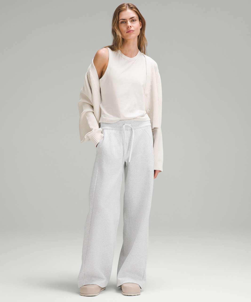 Lululemon Wide Leg Pants Gray Size 6 - $77 (39% Off Retail) - From