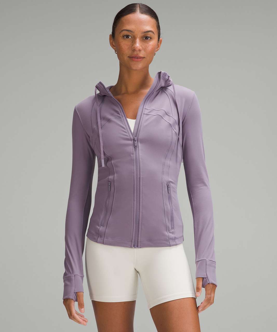 Sale!! Lululemon Women's Jacket Deep Purple Zip Up RN 106259