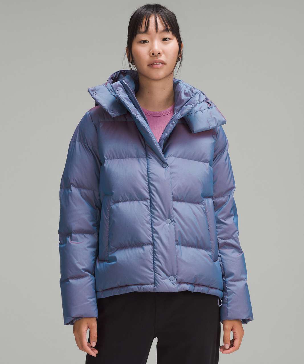 InStill Jacket, Heathered Wild Indigo