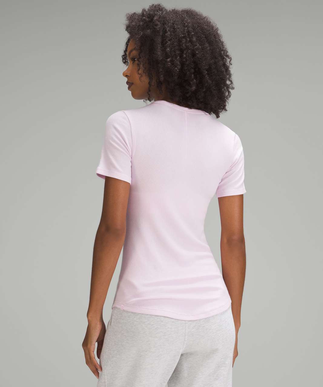 Lululemon Hold Tight Short-Sleeve Shirt - Meadowsweet Pink - lulu fanatics