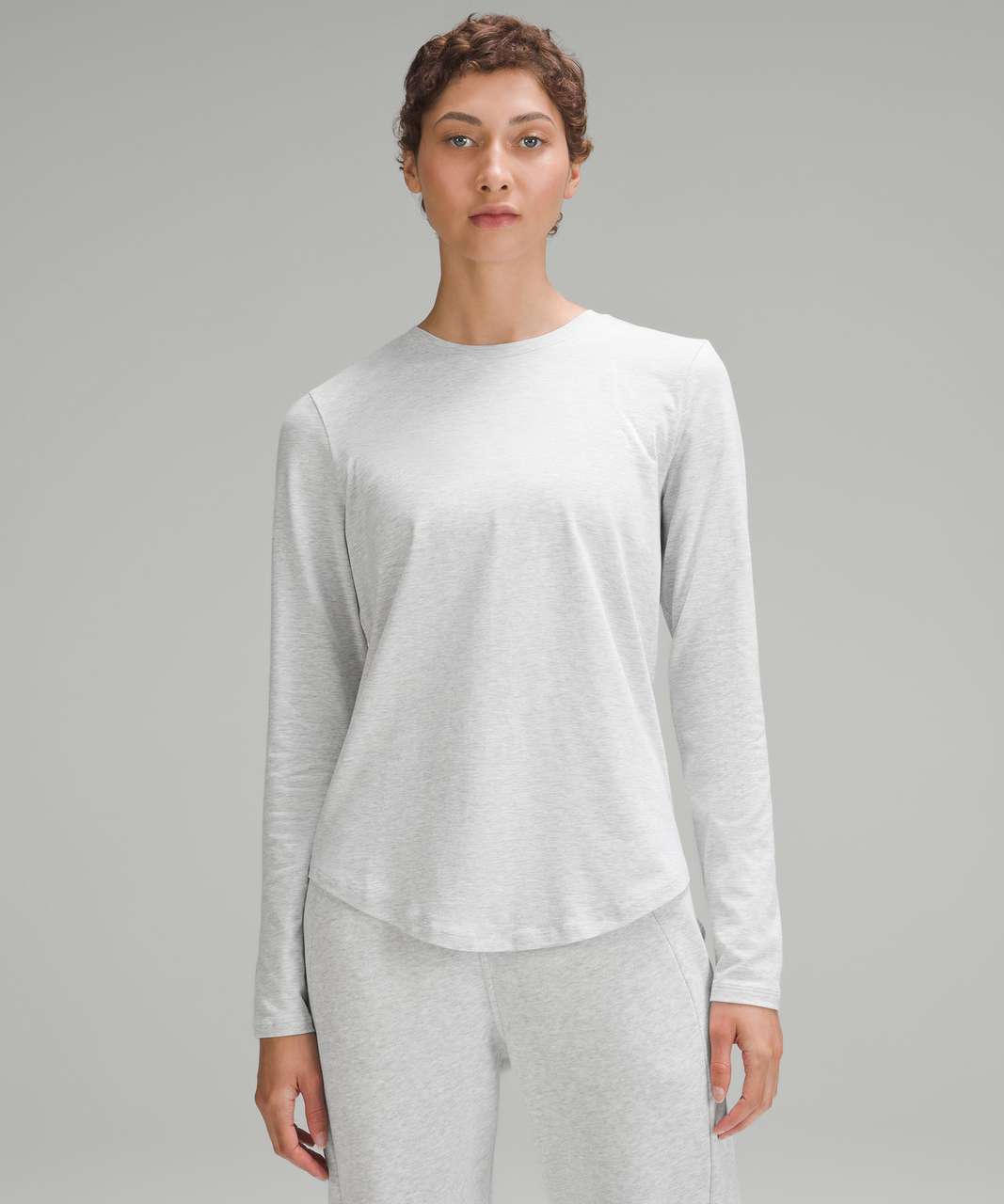 Lululemon Swiftly Breathe Long Sleeve Shirt - White / White - lulu