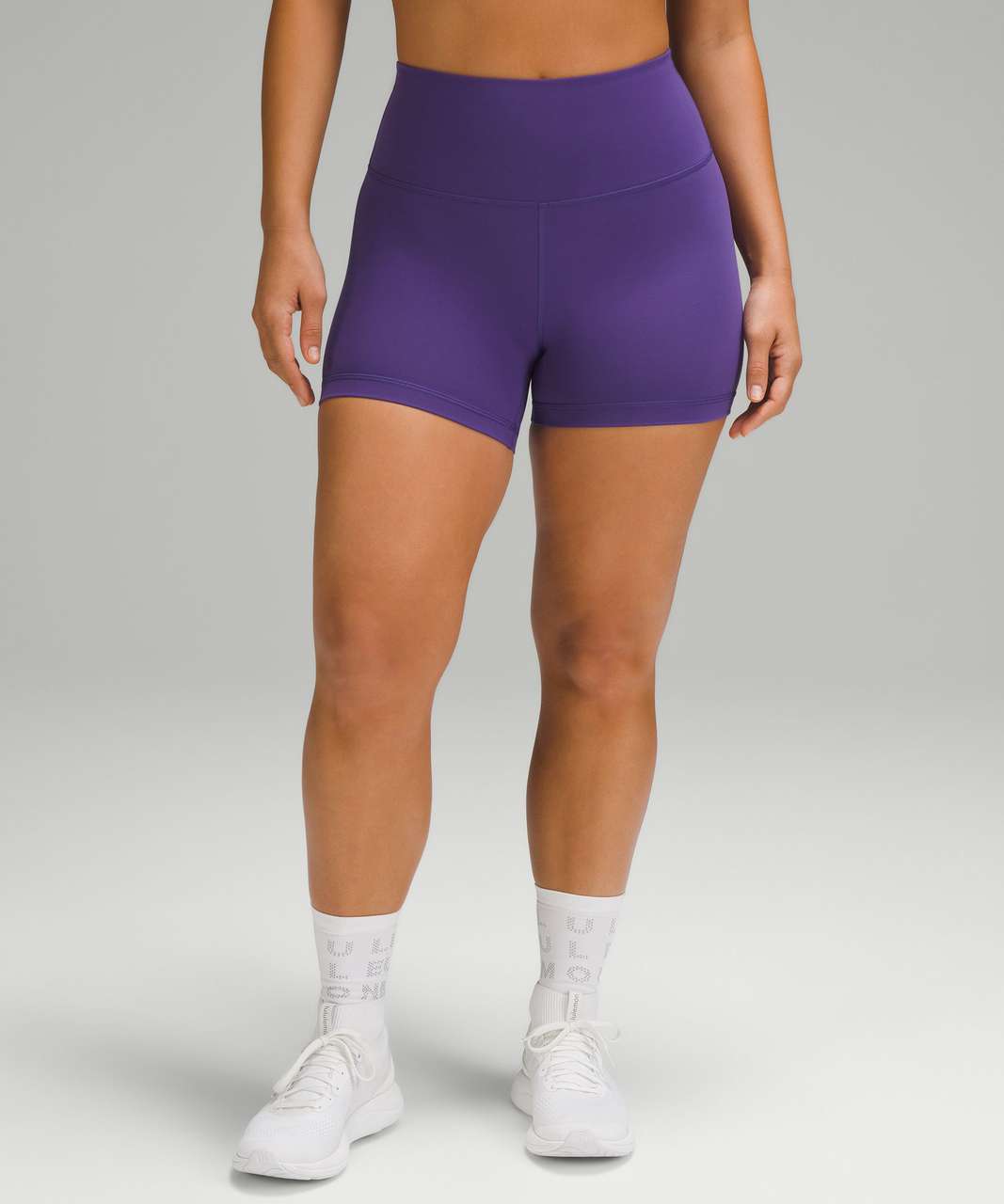 Lululemon Wunder Train High-Rise Short 4 - Misty Glade - lulu fanatics