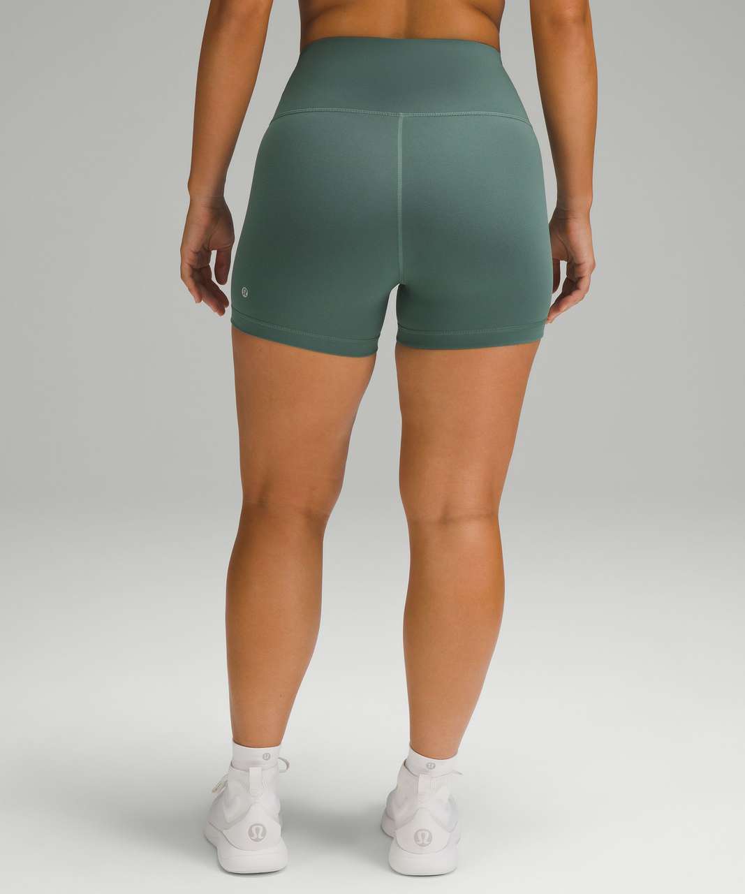 Lululemon Wunder Train Contour Fit High-Rise Short 4 - Kelly Green - lulu  fanatics