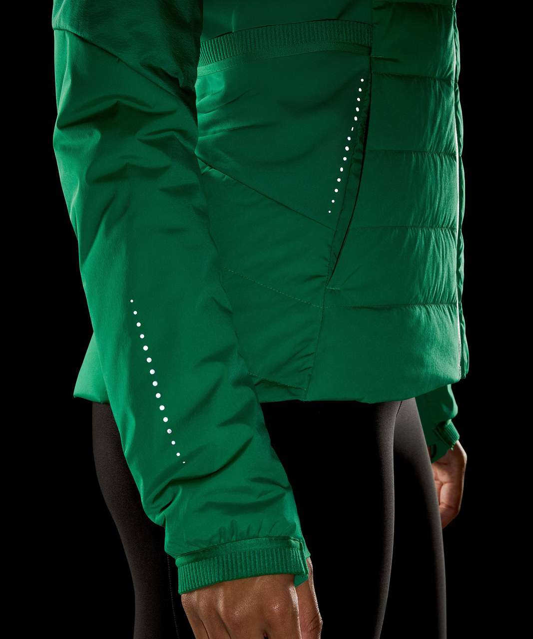 Lululemon Down for It All Jacket - Raceway Green